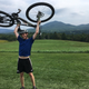 This picture belies the amazing trails that surround this field in Burke, Vermont. The Kingdom Trails are legendary, and fully deserve the reputation.